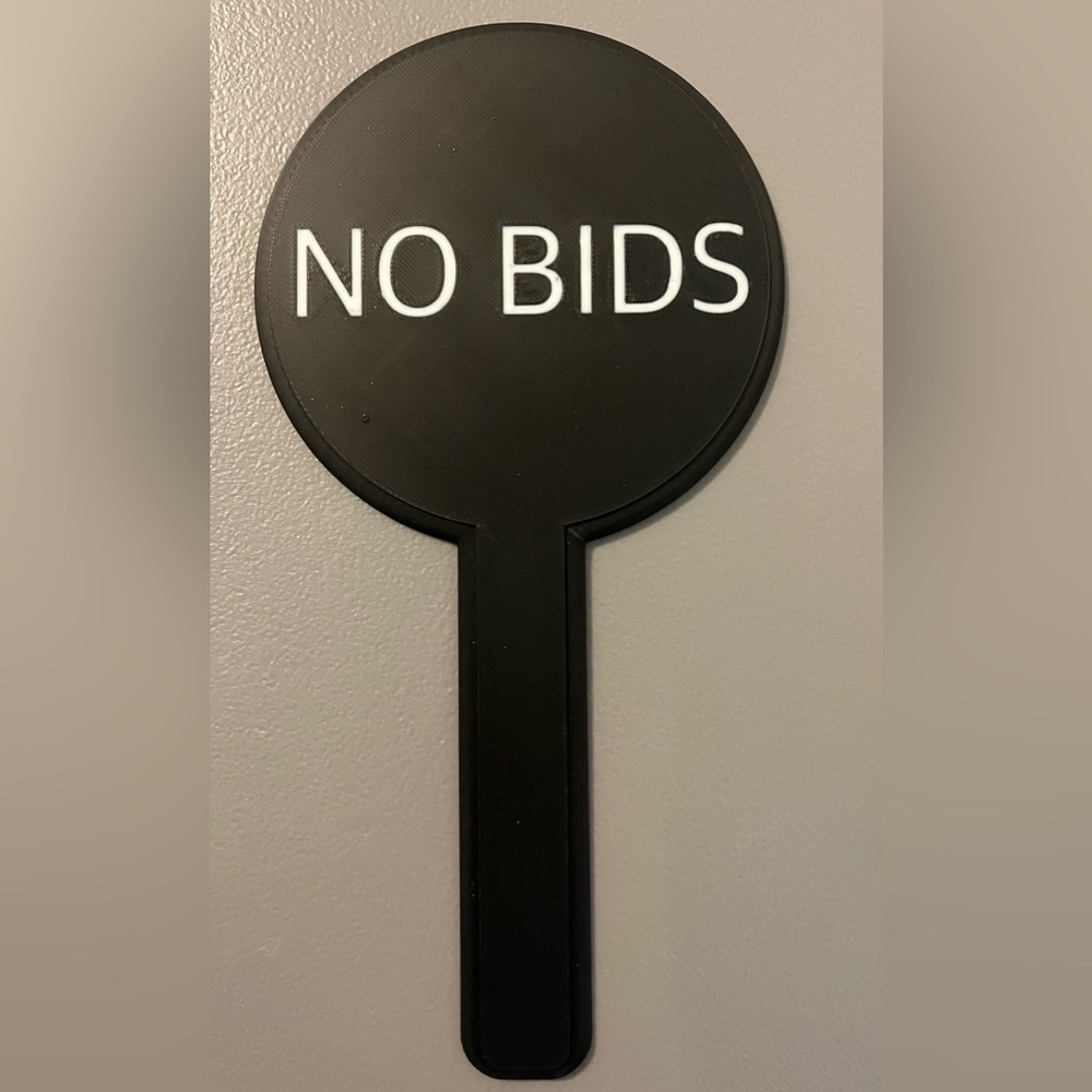 🌻 Sign NO BIDS Handmade Custom made You Choose Color Large Paddle NEW
